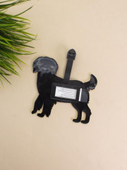 Бирка для багажа «Dog glasses» - Фото 1