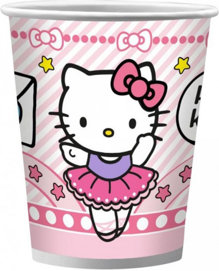 Набор бумажных стаканов «Hello Kitty»