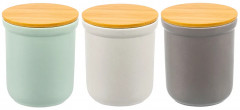Набор банок для сыпучих продуктов с крышками - Фото 5