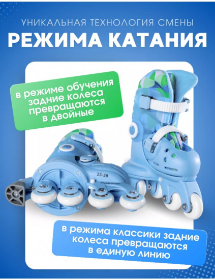 Роликовые коньки раздвижные «Twista»