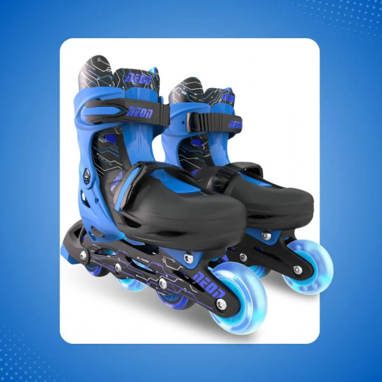 Роликовые коньки раздвижные «Neon Combo Skates»