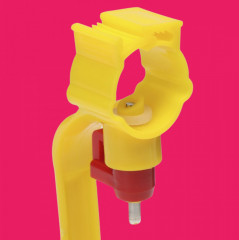 Набор поилок для птиц ниппельных одинарных - Фото 3