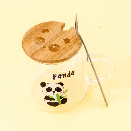 Кружка «Glass Panda eating»