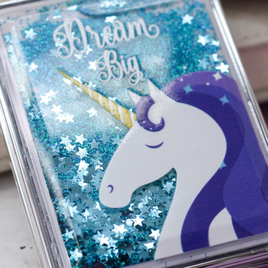 Зеркало-шейкер «Sparkles unicorn»