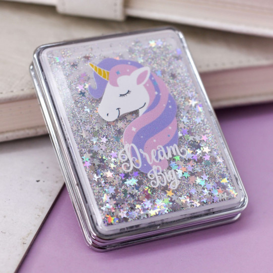 Зеркало-шейкер «Sparkles unicorn»