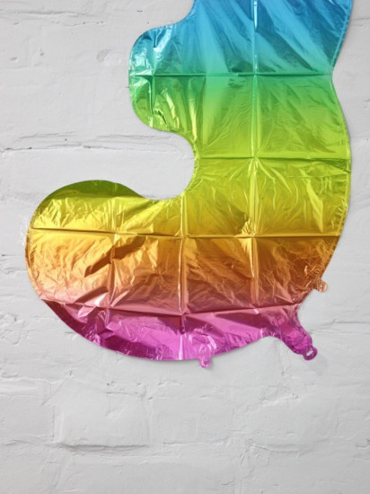 Шар фольгированный «Multicolour numbers»