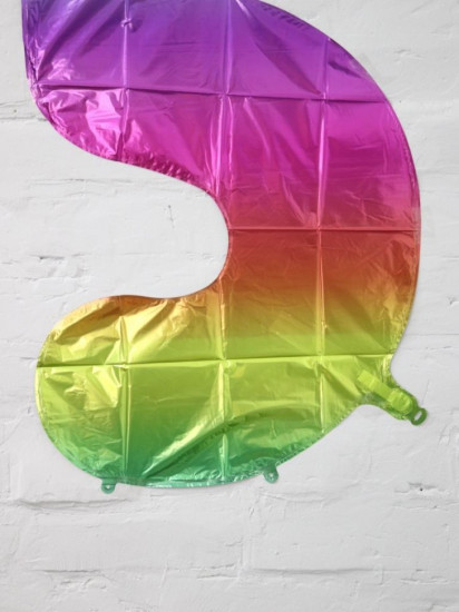 Шар фольгированный «Multicolour numbers»