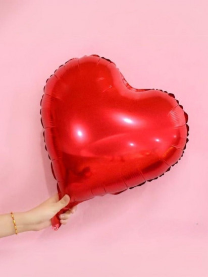 Шар фольгированный «Romance heart»