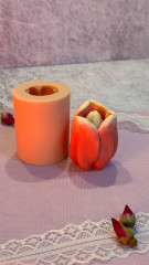 Силиконовый молд тюльпан прикрытый «Elegance» - Фото 2