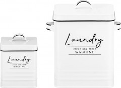 Набор контейнеров для хранения порошка и капсул с мерной ложкой «Laundry» - Фото 4