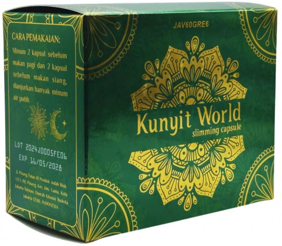 Капсулы для похудения «Kunyit World»