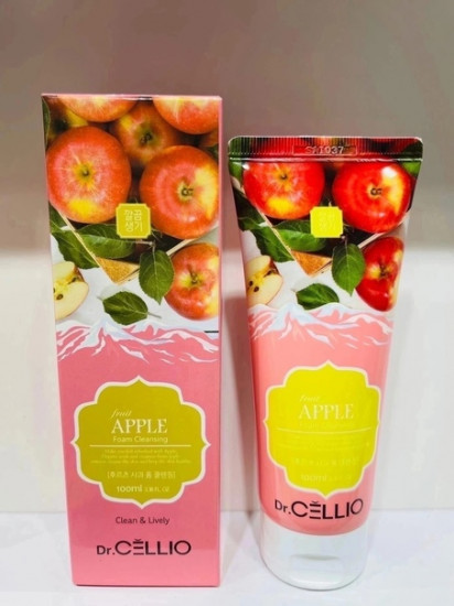 Пенка для умывания с экстрактом яблока «Fruit Apple Foam Cleansing»