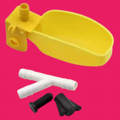 Набор чашечных поилок для гусей, уток и перепелов - Фото 2