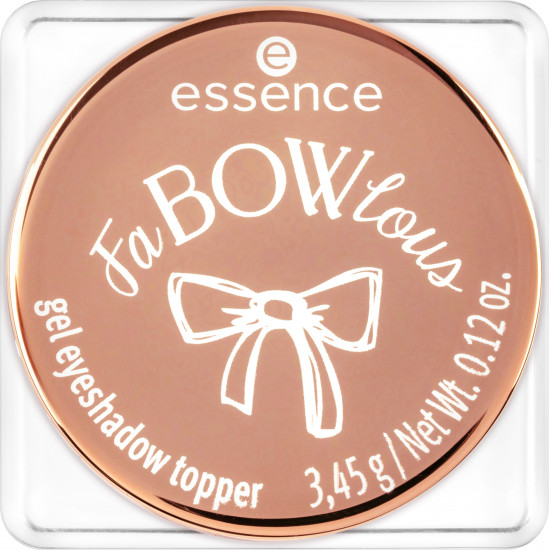 Тени-топпер для век «Gel Eyeshadow Topper», оттенок 01 Bow, So Dazzling!