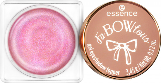 Тени-топпер для век «Gel Eyeshadow Topper», оттенок 01 Bow, So Dazzling!