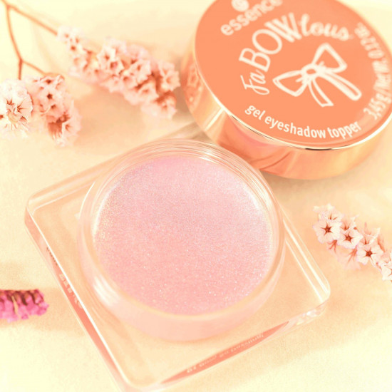 Тени-топпер для век «Gel Eyeshadow Topper», оттенок 01 Bow, So Dazzling!