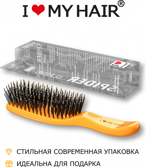 Щетка для волос глянцевая