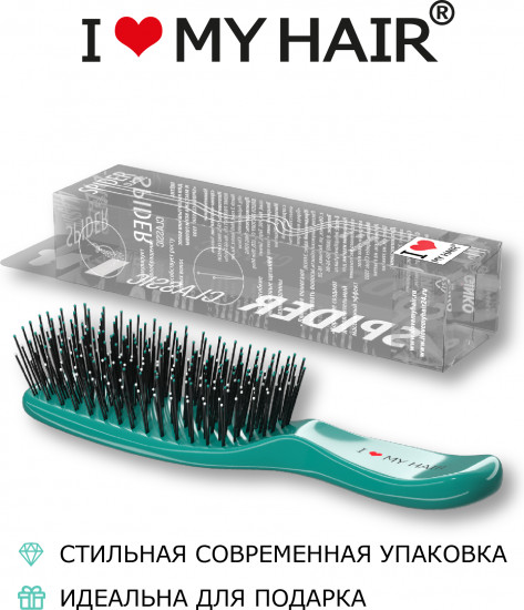 Щетка для волос глянцевая