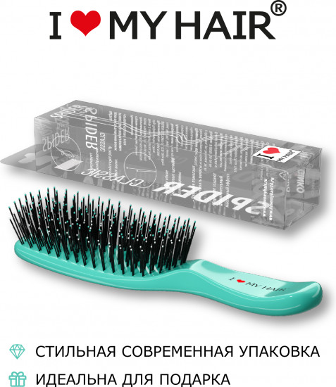 Щетка для волос глянцевая