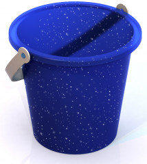 Ведерко среднее непрозрачное - Фото 1