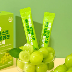 Коллаген-желе в стиках «Shine Muscat Vita Collagen Jelly Stick» - Фото 1