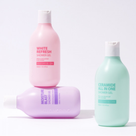 Гель для душа ароматом белого мускуса «White Refresh Shower Gel»