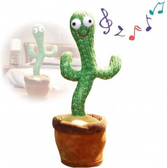 Игрушка интерактивная мягкая «Танцующий Кактус» - Фото 3