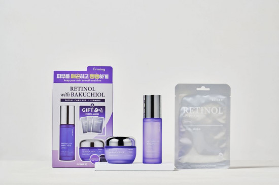Набор по уходу за лицом с ретинолом и бакучиолом «Firming Facial Care Set with Retinol and Bakuchiol»