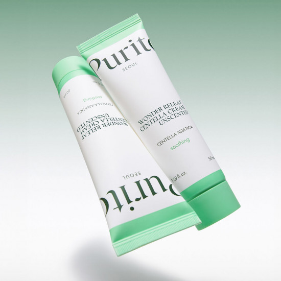 Крем для лица восстанавливающий «Wonder Releaf Centella Cream Unscented»