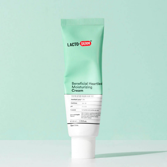 Крем для лица с пробиотиками и хауттюйнией успокаивающий «Beneficial Heartleaf Moisturizing Cream»