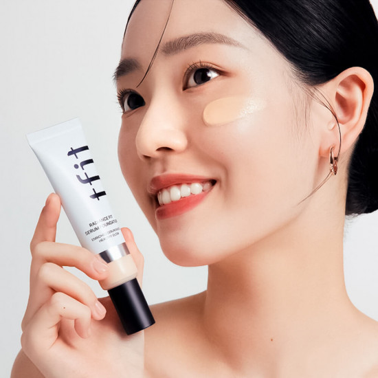 Тональный флюид увлажняющий «Radiance Fit Serum Foundation Tfit», оттенок W03 Healthy