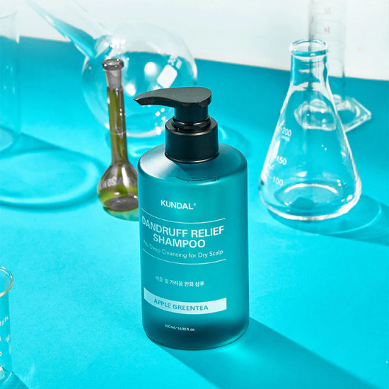 Шампунь против перхоти «Apple Green Tea Dandruff Relief Pro-deep Cleansing Shampoo»
