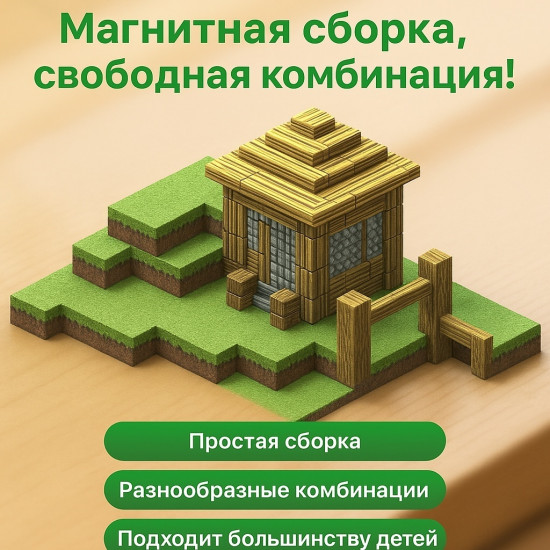 Конструктор магнитный «Портал в ад»