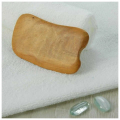 Скребок гуаша из сандалового дерева - Фото 1