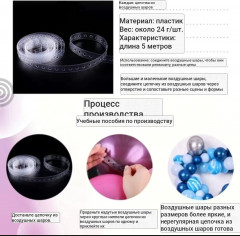 Фотозона из набора воздушных шаров с бабочками - Фото 2