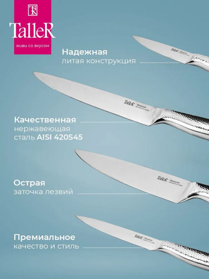 Набор кухонных ножей «Blacksmith»