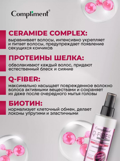 Экспресс-кондиционер для волос «Антистатик. Ceramide Complex»