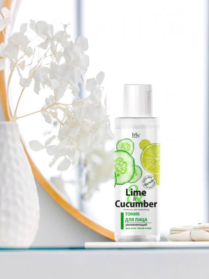 Тоник для лица увлажняющий «Lime and Cucumber»