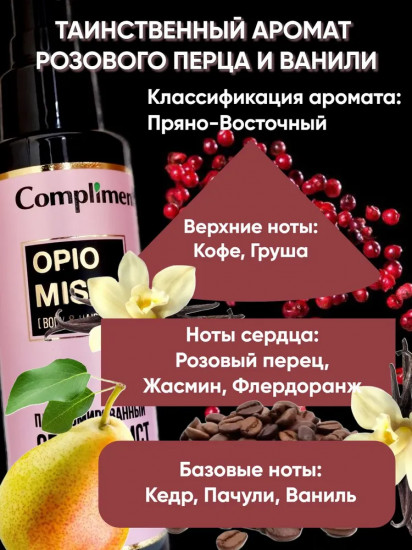 Спрей-мист парфюмированный для тела и волос «Opio»