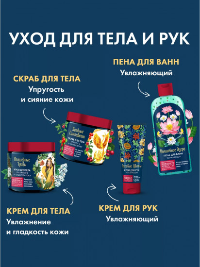 Скраб для тела для упругости и сияния кожи «Ягодные самоцветы»