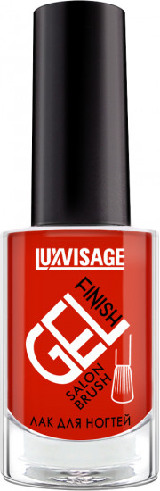 Лак для ногтей «Gel finish», оттенок 5 Красная клубника