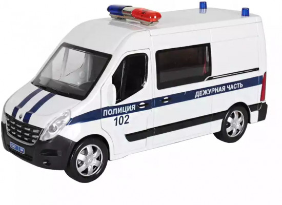 Машина инерционная «Renault Master. Полиция»