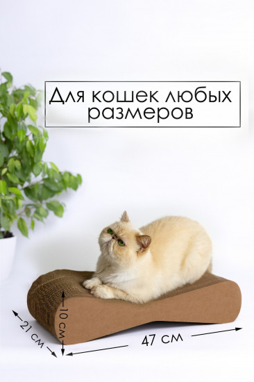 Когтеточка-лежанка «Восьмерка»