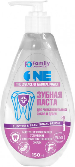 Зубная паста для чувствительных зубов и десен