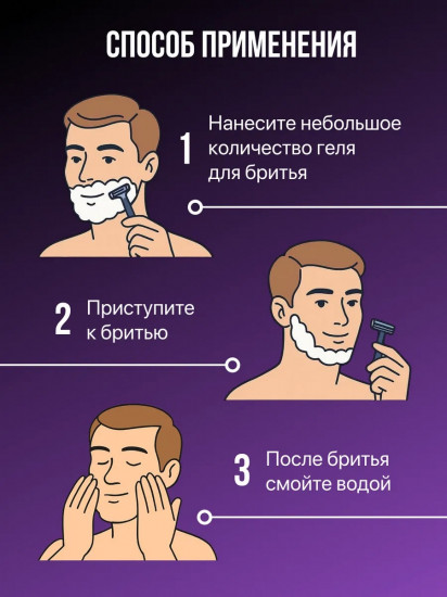 Гель для бритья «Energy»