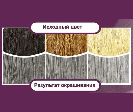 Крем-краска для волос «Vintage Color», оттенок 22 Пепельный