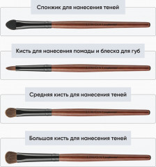 Набор кистей для макияжа «Silver Travel Kit» - Фото 1