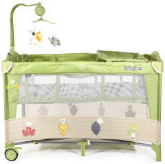 Манеж-кровать «Babyton Dreamy Green» - Фото 1