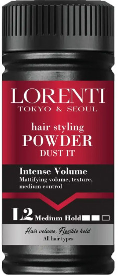 Пудра для укладки волос Hair Styling Powder Dust It «02 Red. Intense Volume. L2 Medium hold»