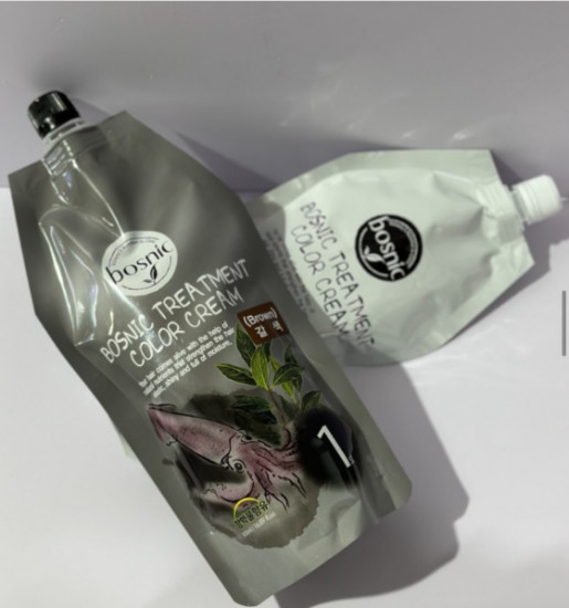 Краска для волос «Treatment color cream», оттенок коричневый